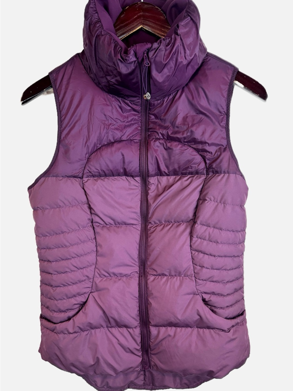 lululemon | Purple Puffer Vest, 8